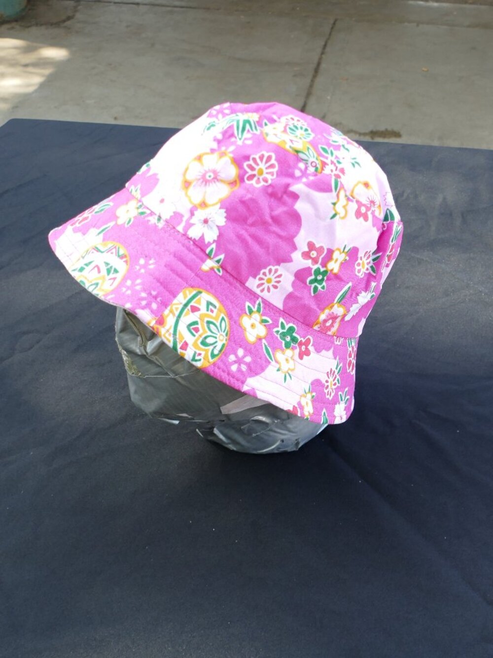 NWT Soft Pink Floral Bucket Hat KIDS